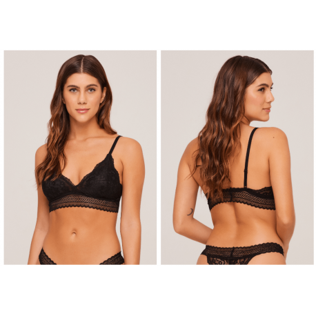 Sutiã Triângulo Rendado Sweet